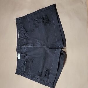 Gap 1969, Size 29 Black Sexy Boyfriend Shorts, Excellent Used Condition